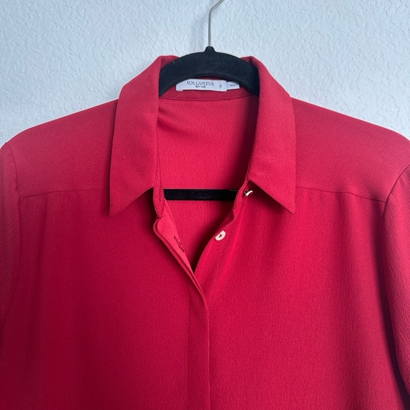 MM Lafleur The Legarde blouse shirt 8 eco soft wave - Picture 9 of 12